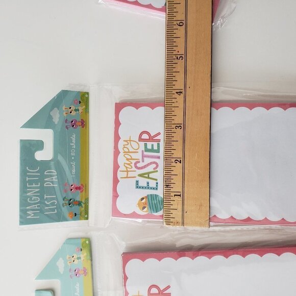 Happy Easter Magnetic List Pad 80 Pages (set of 5) - Picture 3 of 3